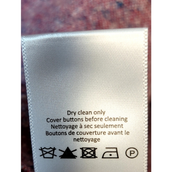 Veronica Beard Beacon Dickey Blazer Jacket In Orchid Purple Wool Blend Size 10 - Picture 14 of 16